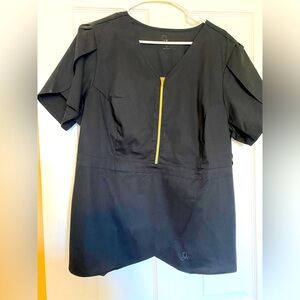 Black Jaanu Scrub Top